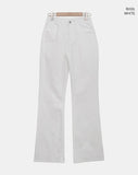 Half-cut Bootcut Pants