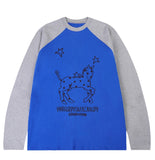 DOT PONY Vintage Raglan Long Sleeve T-Shirt
