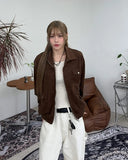 Adele suede jacket