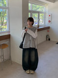 Chohind ribbon bokashi knit vest