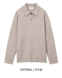 Renyu Hachi Zipper Collar Knit