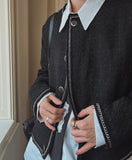 [MADE] Fancy chain tweed jacket