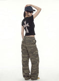 LACE BACK CROSS Short Sleeve Tee