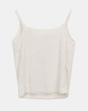 Mie Lace Terry Brushed Sleeveless