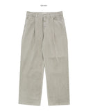 Ked one-tuck wide pants