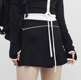 Jubian Color Matching Skirt