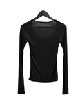 Airy Recycled Deep Round Neck Tee
