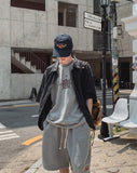 Flow Pigment Washing Short Sleeve Shirt