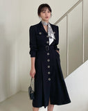 Resento Button Collar One Piece (Belt set)
