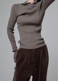 Dry hooded knitwear