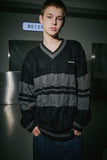 Cable Waffen V-Neck Knit