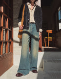 Hyde Maxi Wide Denim Pants