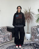 Nether Flag Crop Hood Zip-Up