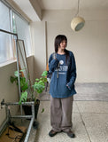 Daloco Printed Over Long Sleeve Tee