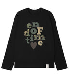 Camo END OF TIME Long Sleeve T-Shirt