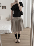 Tib Dot Midi Skirt