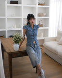 Runner Pocket Shirring V-Neck Short Sleeve Shirt