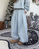 Sien Brushed Pintuck Balloon Pants