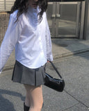 Leube Pleated Mini Skirt Pants