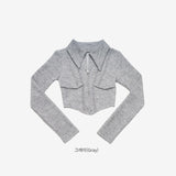 Fix Crop Hoodie Zip-Up