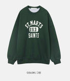 Overfit Double Layer Saint Sweatshirt