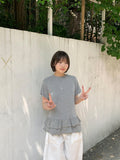 Killing Dot Frill Short Sleeve Tee