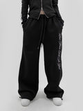 Lezen Brushed Lettering Sweatpants