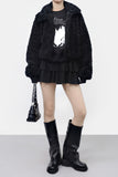 Luluan Track Brushed Tiered One Piece