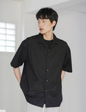 Bliss Open Collar Half Shirt