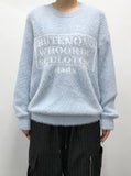 LETTERING FUR KNIT