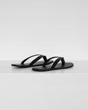 Tabi leather flip flops