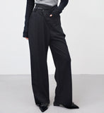 Chopine Cutout Unbalanced Slacks