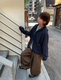 [Unisex] Claire Pintuck Balloon Wide Pants