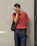 Main Cotton Minimal Short Sleeve Tee
