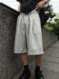 Cotton Pintuck Bermuda Training Pants