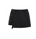 [mnem] Corset Detail Mini Skort