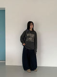 Podane Pigment Printing Over Long Sleeve Tee