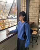 Leathery Silver Heart Necklace