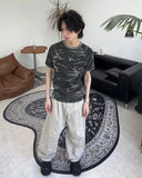 Ens Camo Rib Slim Short Sleeve Tee