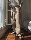 Coachit belt wide pants