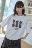 Ghosty Cats Short Sleeve Tee