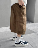 Balloon Cargo Bermuda Pants