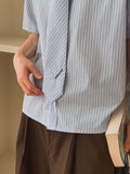 [PLAN MADE/MADE] Infold ST Tie Short Sleeve Shirt