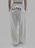 Kogen embroidered wide sweatpants