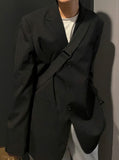 Cavaly Minimal Semi-Overfit Blazer