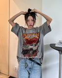 Salted Truck Vintage Over Short Sleeve Tee