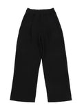GRAR-LETTERING Training Pin Tuck Wide Pants