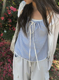 Tessie See-through Ribbed Round Cardigan