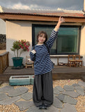 [BAONHAUS] Garen Balloon Banding Wide Slacks