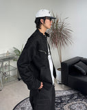 Halen biker suede jacket